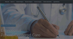 Desktop Screenshot of murrietavalleysurgery.com